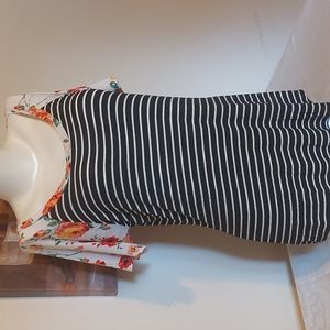 BRENDA'S adorable short sleeve, womens top. Size M. Pre-owned in good cond.